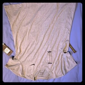 Gray Nike athletic shirt
